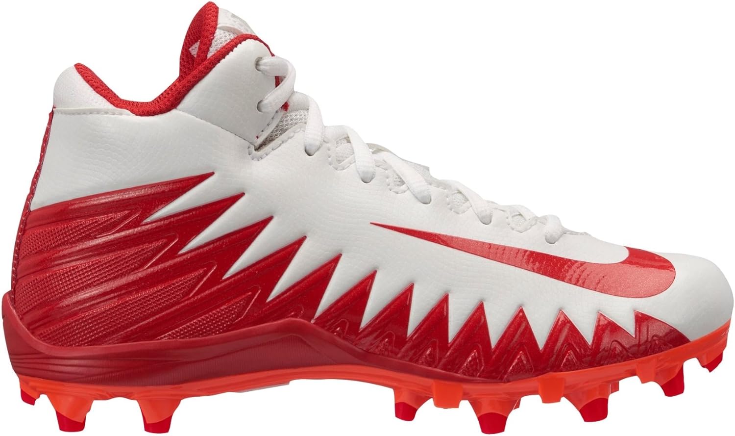 Бутсы для американского футбола Nike Alpha Menace Varsity Mid для мужчин, Red/White
Бутсы для американского футбола Nike Alpha Menace Varsity Mid для мужчин, Red/White