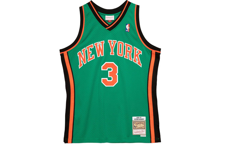 Джерси Mitchell & Ness NBA Swingman 'Knicks 2006 Stephon Marbury' Mitchell Ness, зеленый
Джерси Mitchell & Ness NBA Swingman 'Knicks 2006 Stephon Marbury' Mitchell Ness, зеленый