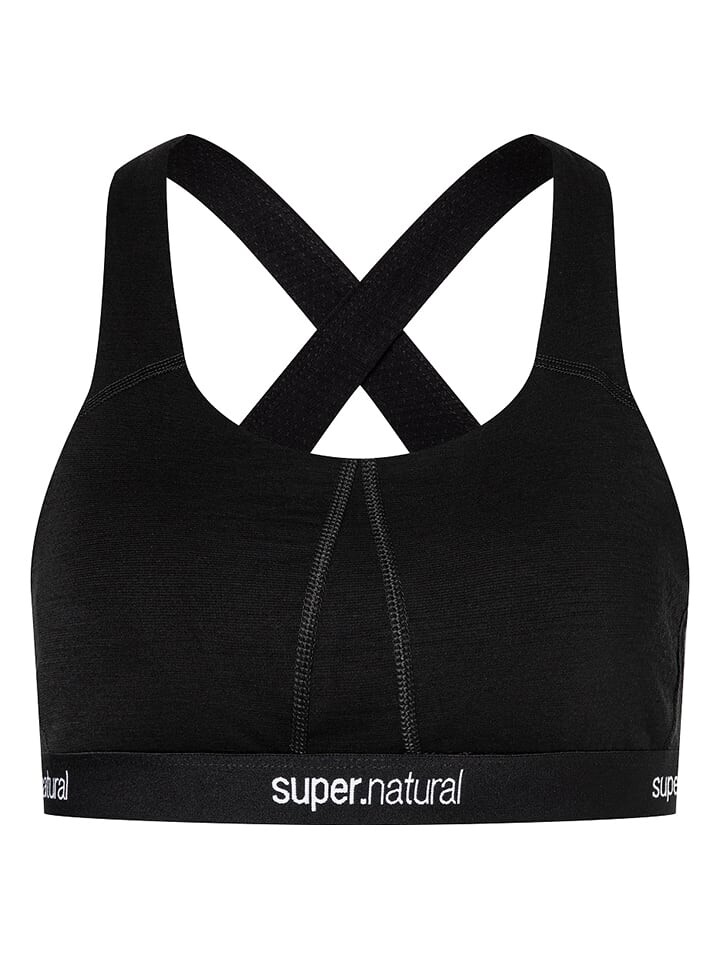 Спортивный бюстгальтер super.natural, черный
Спортивный бюстгальтер super.natural, черный