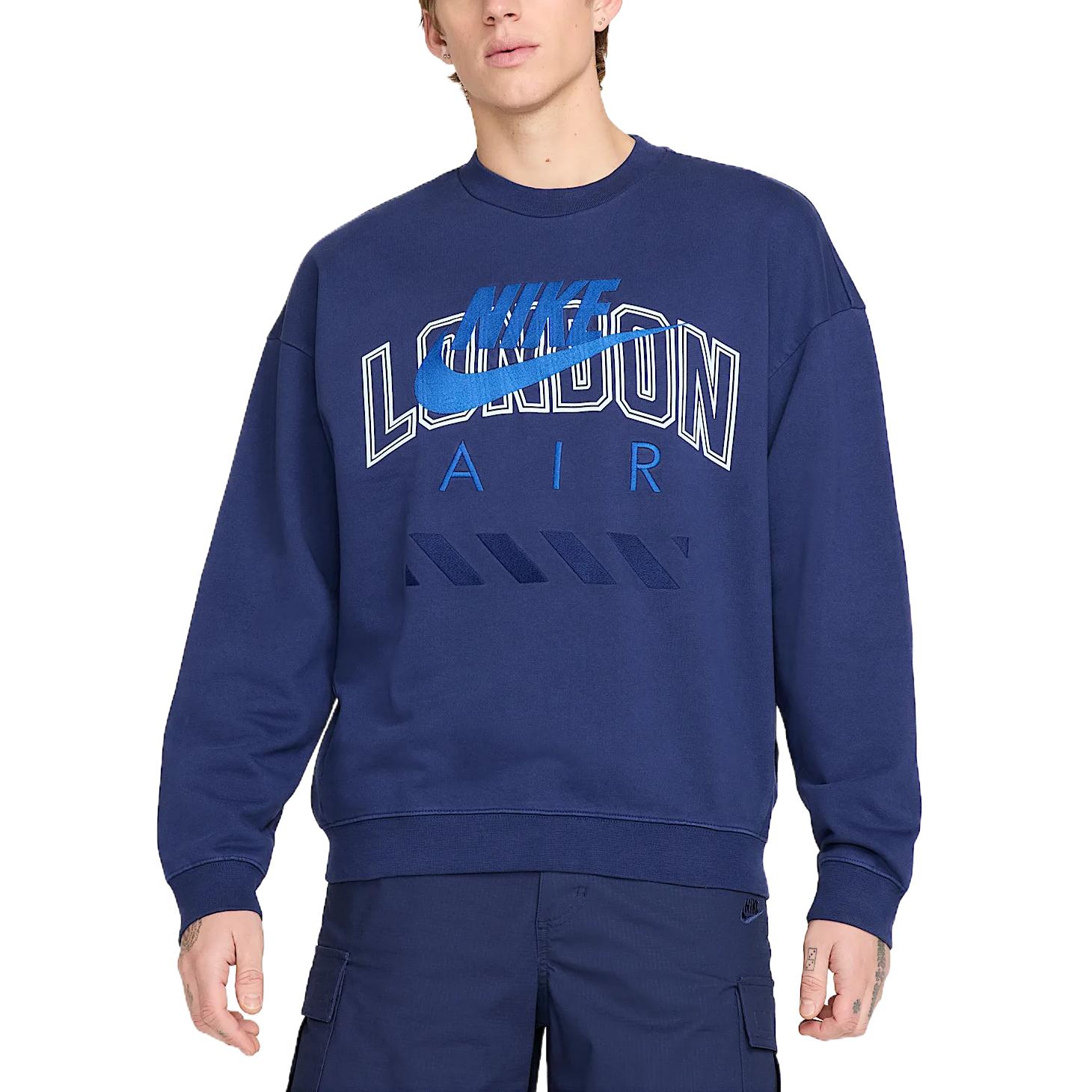 Мужская флисовая толстовка Air 'London' Nike, синий
Мужская флисовая толстовка Air 'London' Nike, синий