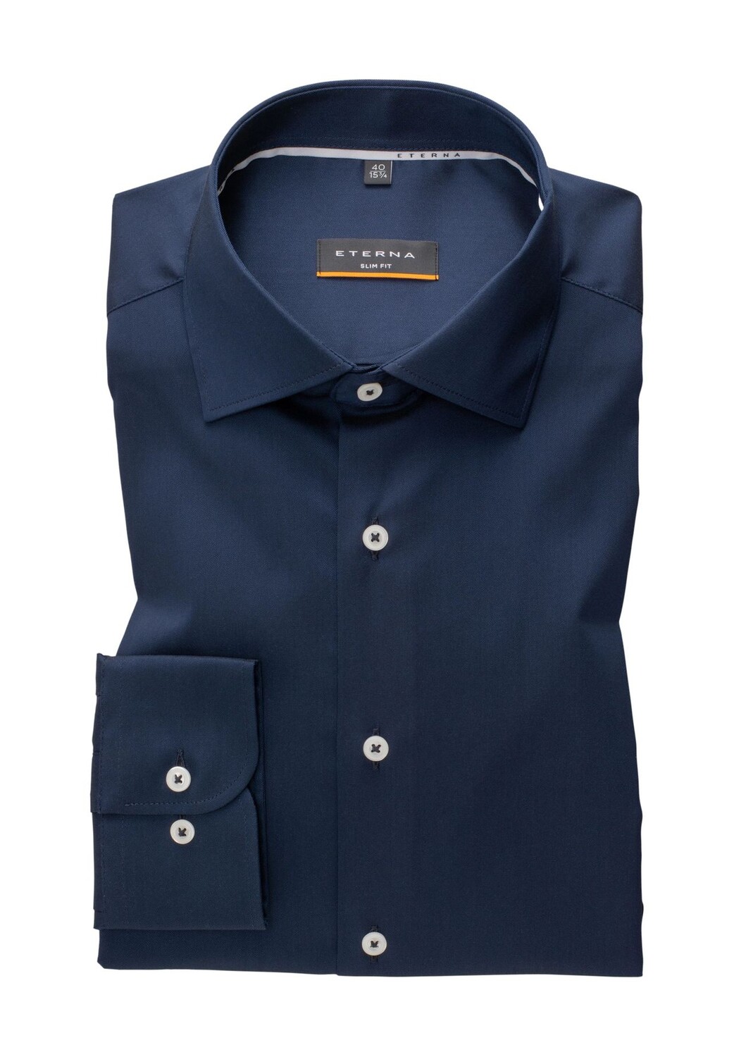 Деловая рубашка, приталенный крой, мужская ETERNA, темно-синий
Деловая рубашка, приталенный крой, мужская ETERNA, темно-синий