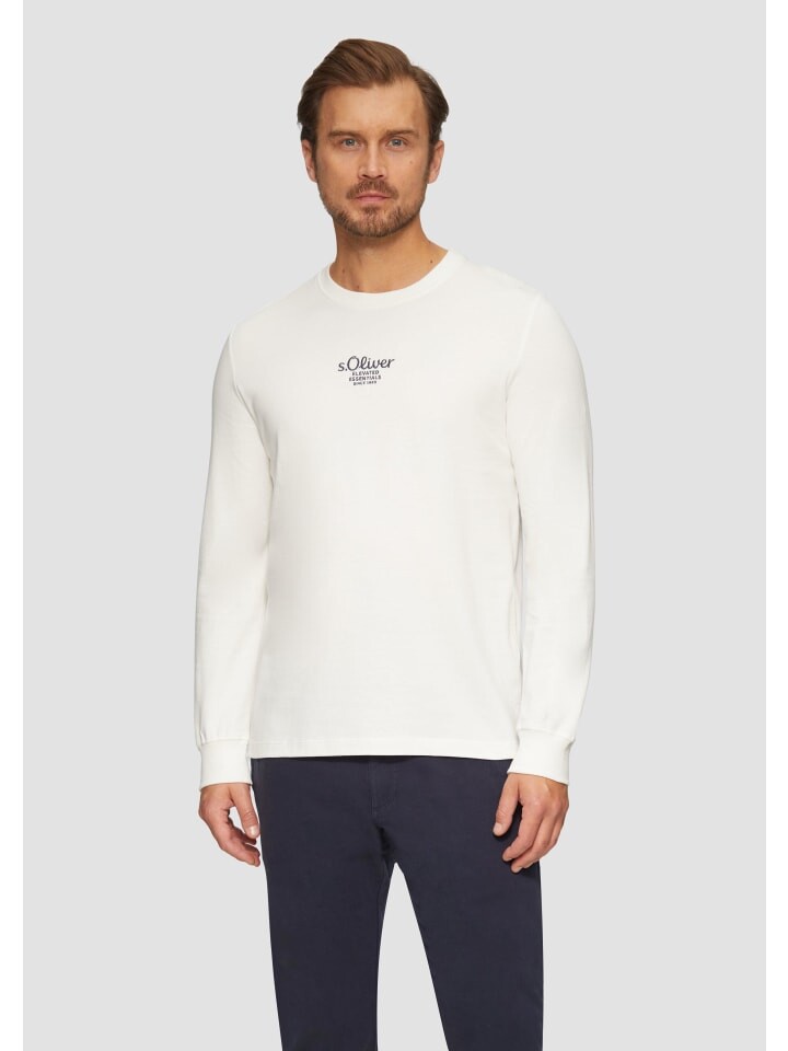 Футболка s.Oliver T-Shirt langarm, белый
Футболка s.Oliver T-Shirt langarm, белый