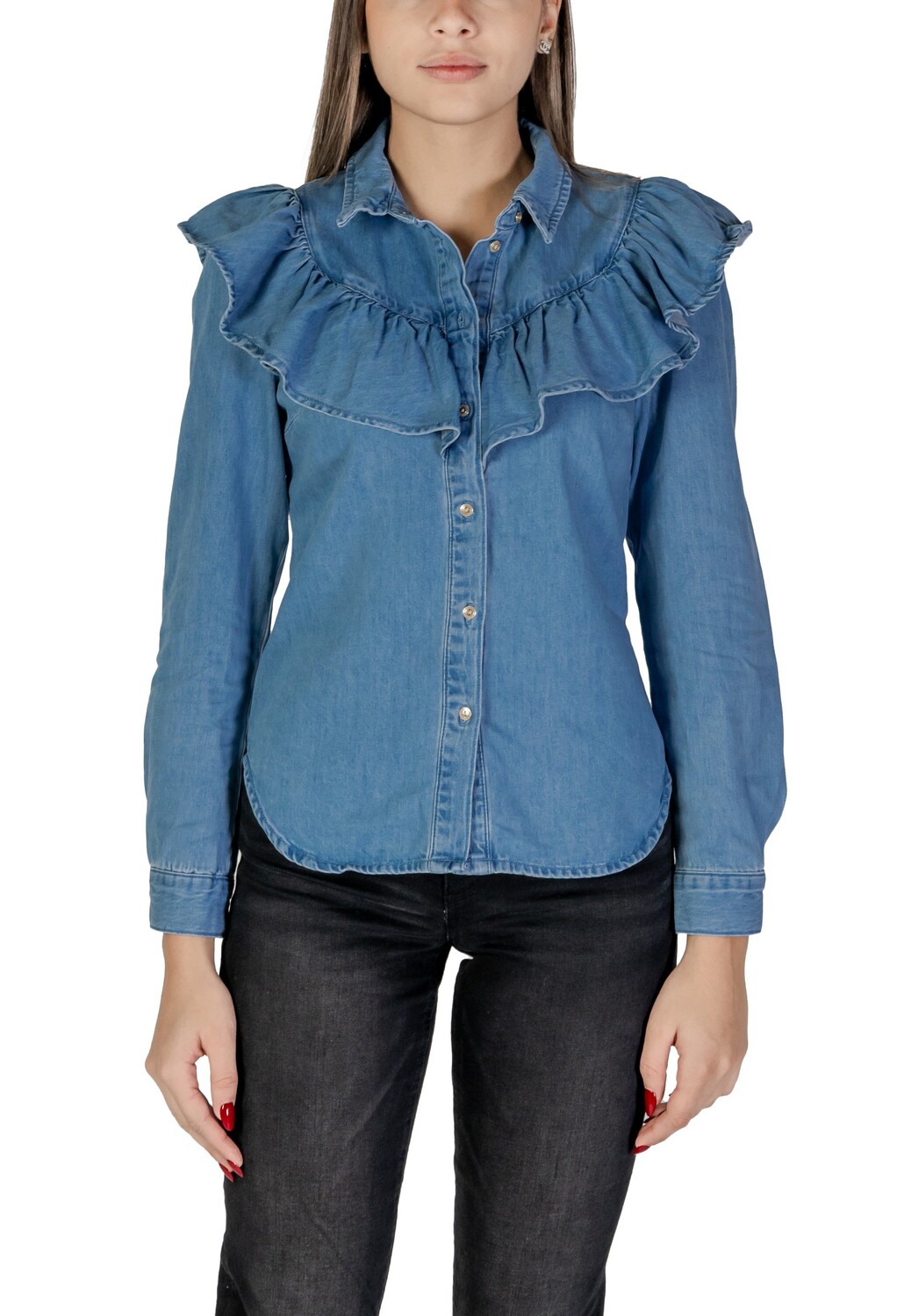 Рубашка ONLY джинсовая, синий
Рубашка ONLY джинсовая, синий