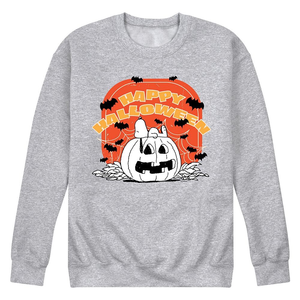 Мужская флисовая толстовка в стиле ретро с изображением арахиса и тыквы на Хэллоуин Licensed Character, цвет Gray Heather
Мужская флисовая толстовка в стиле ретро с изображением арахиса и тыквы на Хэллоуин Licensed Character, цвет Gray Heather