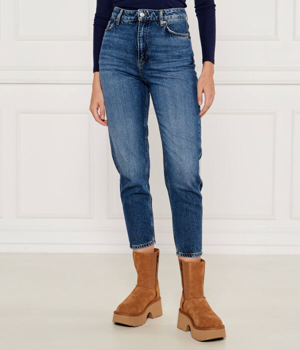 Джинсы женские Boss Orange с высокой посадкой, синий
Джинсы женские Boss Orange с высокой посадкой, синий