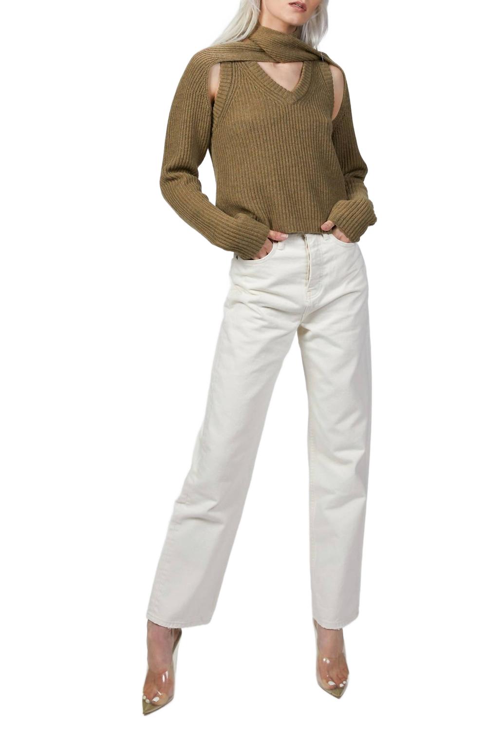 Свитер объемной вязки Loop цвета оливковый WYNN HAMLYN
Свитер объемной вязки Loop цвета оливковый WYNN HAMLYN