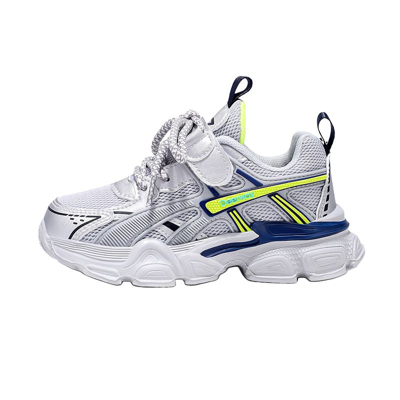 Нескользящие и износостойкие, легкие, амортизирующие, низкие детские кроссовки для повседневной носки DEERWAY, зеленый
Нескользящие и износостойкие, легкие, амортизирующие, низкие детские кроссовки для повседневной носки DEERWAY, зеленый