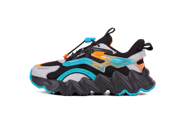 Скользоустойчивые амортизирующие дышащие противоскользящие низкие детские кроссовки черный серебристый синий Kids' 361°KIDS
Скользоустойчивые амортизирующие дышащие противоскользящие низкие детские кроссовки черный серебристый синий Kids' 361°KIDS