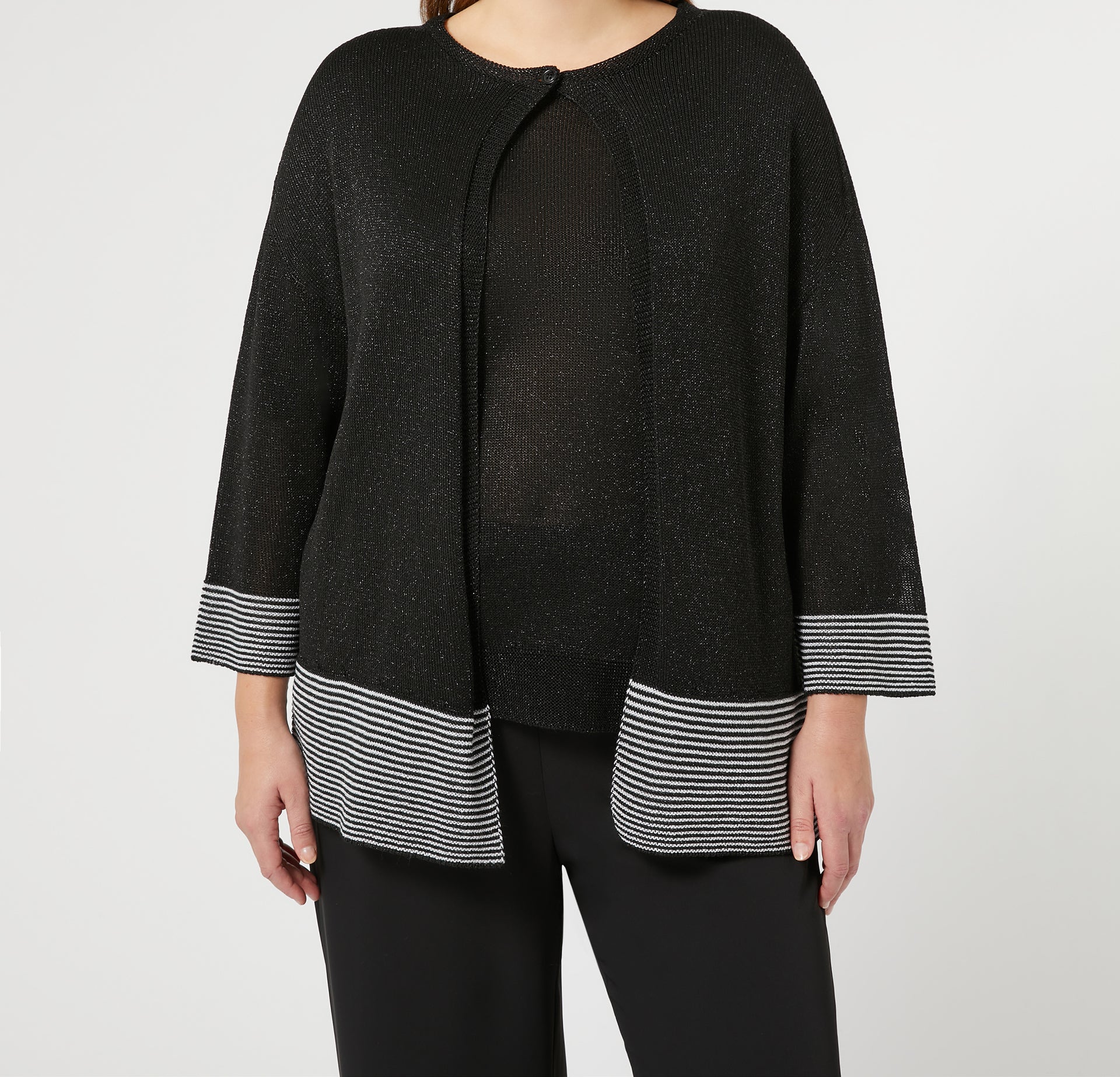 Кардиган GELADA Marina Rinaldi, черный
Кардиган GELADA Marina Rinaldi, черный