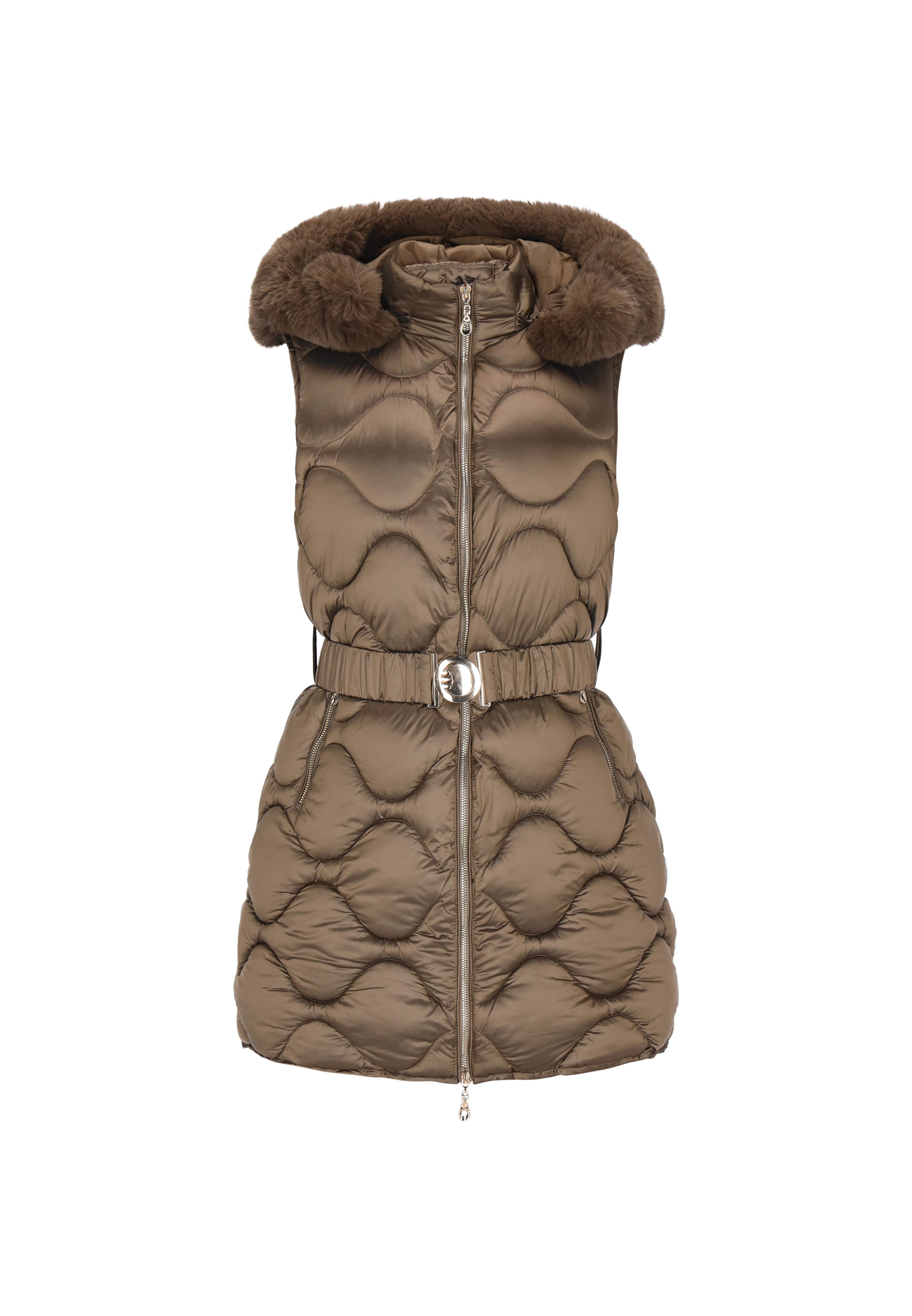 Faina Жилет в коричневом цвете
Faina Жилет в коричневом цвете