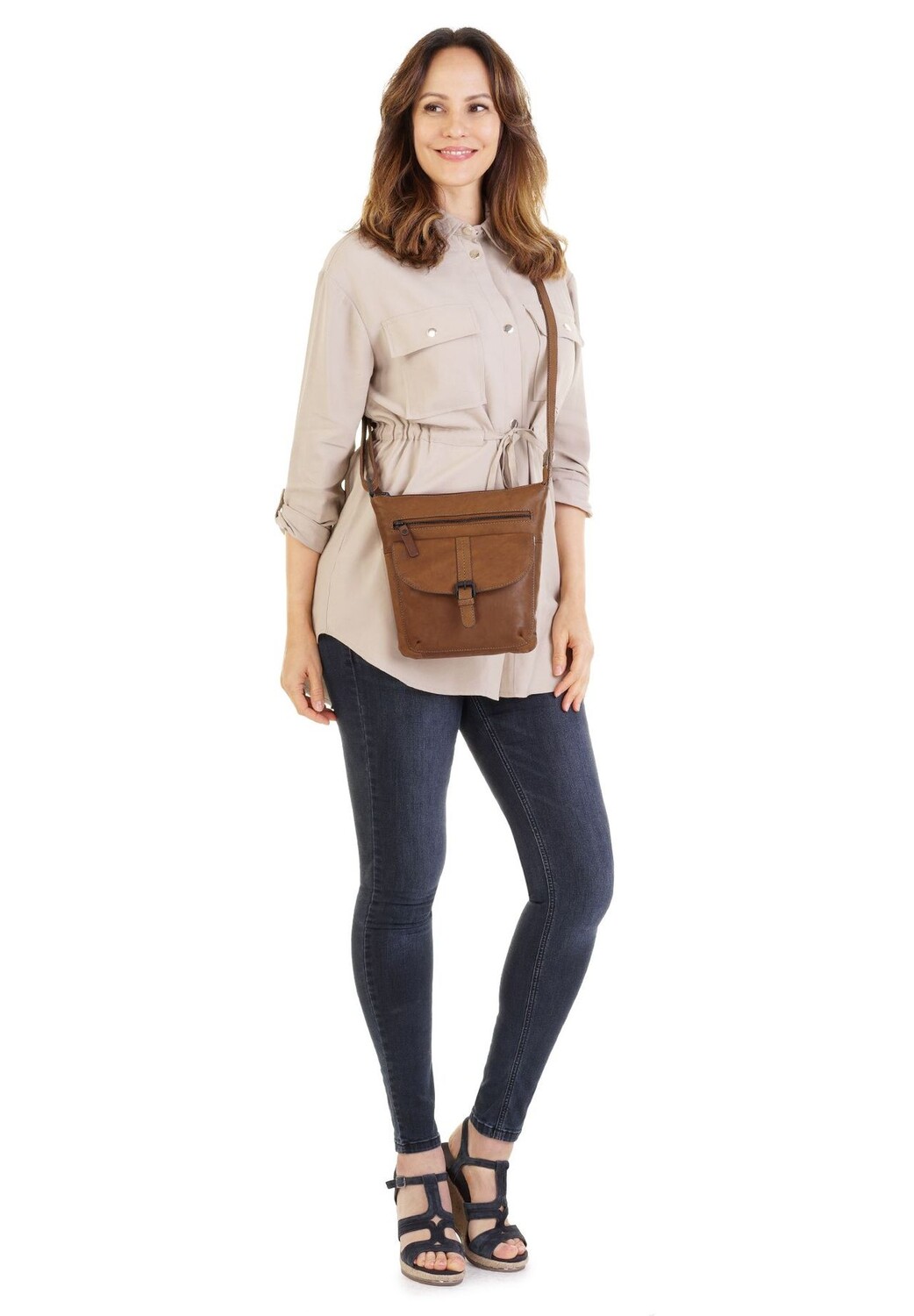 Сумка через плечо, натуральная кожа X-Zone, цвет Cognac
Сумка через плечо, натуральная кожа X-Zone, цвет Cognac