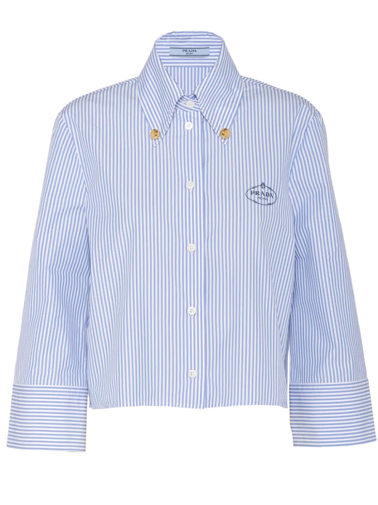 Prada рубашка в полоску, белый
Prada рубашка в полоску, белый
