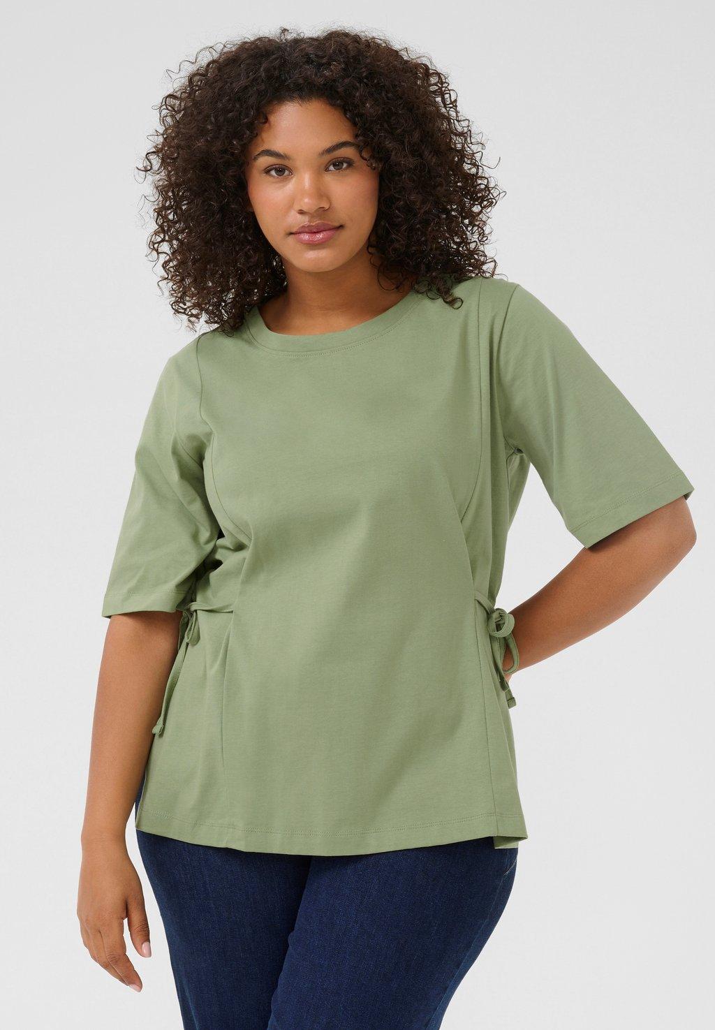 Базовая футболка DANIA Kaffe Curve, зеленый
Базовая футболка DANIA Kaffe Curve, зеленый