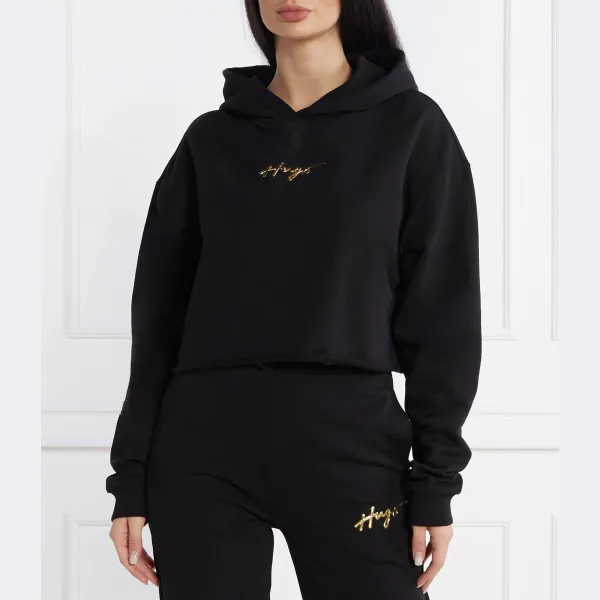 Укороченная толстовка Dephana_1 Hugo, черный
Укороченная толстовка Dephana_1 Hugo, черный