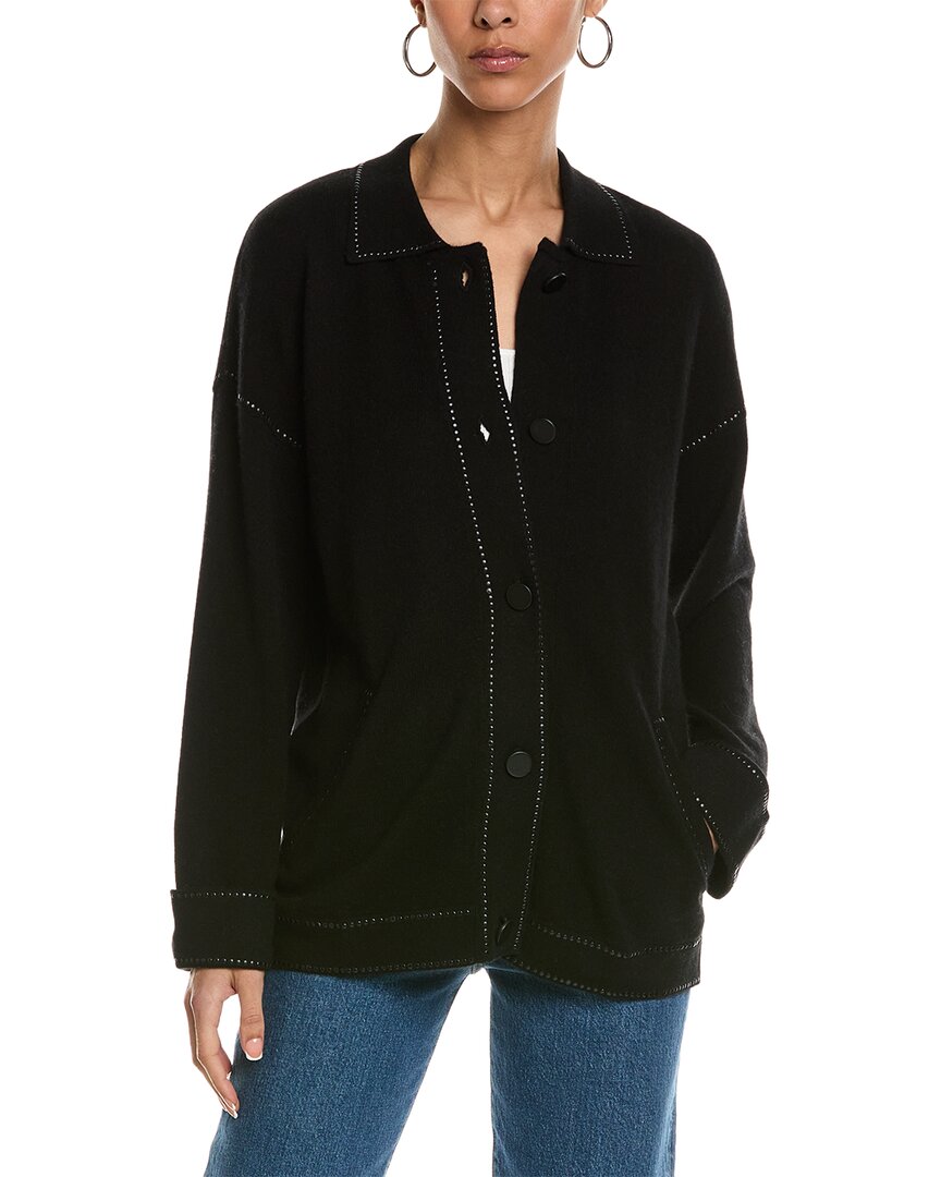 Хейли с горячей фиксацией кашемировая куртка Brodie Cashmere, черный
Хейли с горячей фиксацией кашемировая куртка Brodie Cashmere, черный