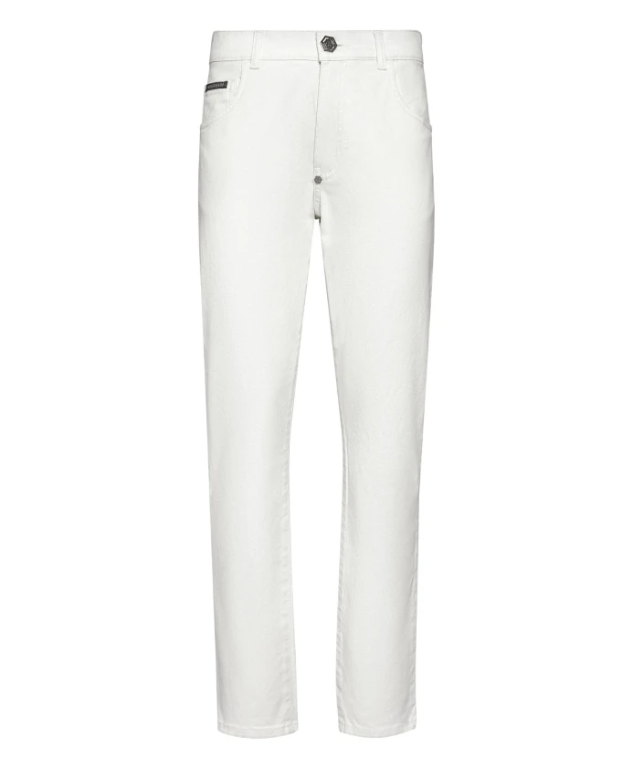 Джинсовые брюки в стиле "бывший парень" Philipp Plein, белый
Джинсовые брюки в стиле "бывший парень" Philipp Plein, белый