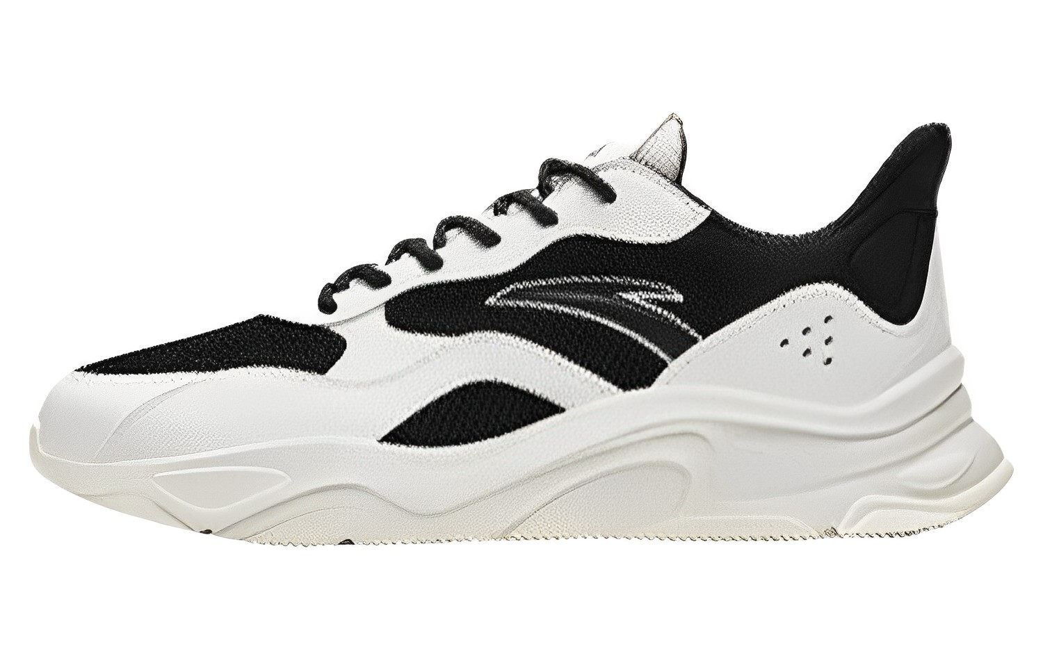 ANTA Маленький Миллениум противоскользящие износостойкие низкие кеды мужские белый черный белый черный, цвет White Black
ANTA Маленький Миллениум противоскользящие износостойкие низкие кеды мужские белый черный белый черный, цвет White Black