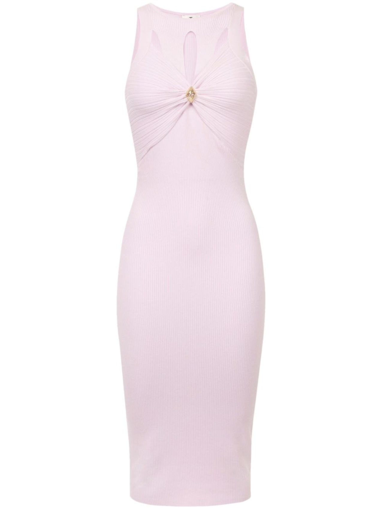 Elisabetta Franchi платье в рубчик с вырезами, розовый
Elisabetta Franchi платье в рубчик с вырезами, розовый