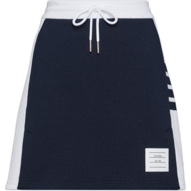 Классическая мини-юбка с четырьмя полосками THOM BROWNE, синий
Классическая мини-юбка с четырьмя полосками THOM BROWNE, синий