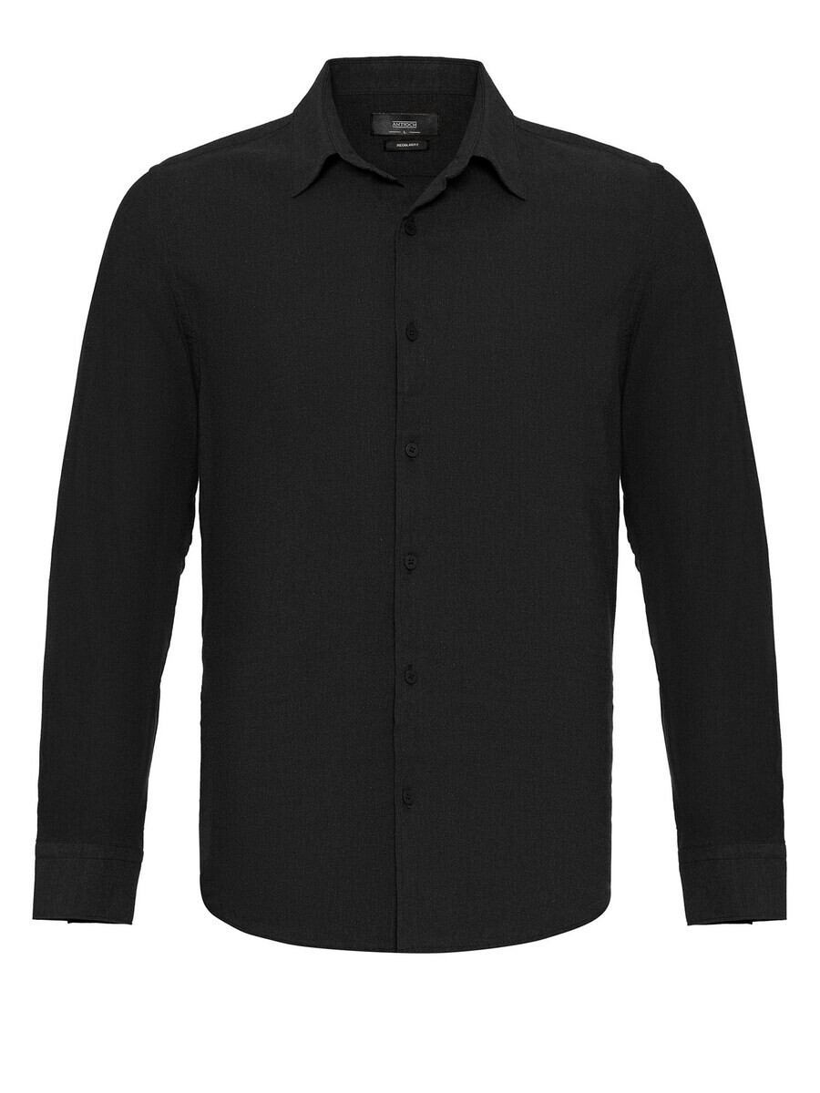 Повседневная рубашка Antioch Regular fit Button Up Shirt, черный 
Повседневная рубашка Antioch Regular fit Button Up Shirt, черный