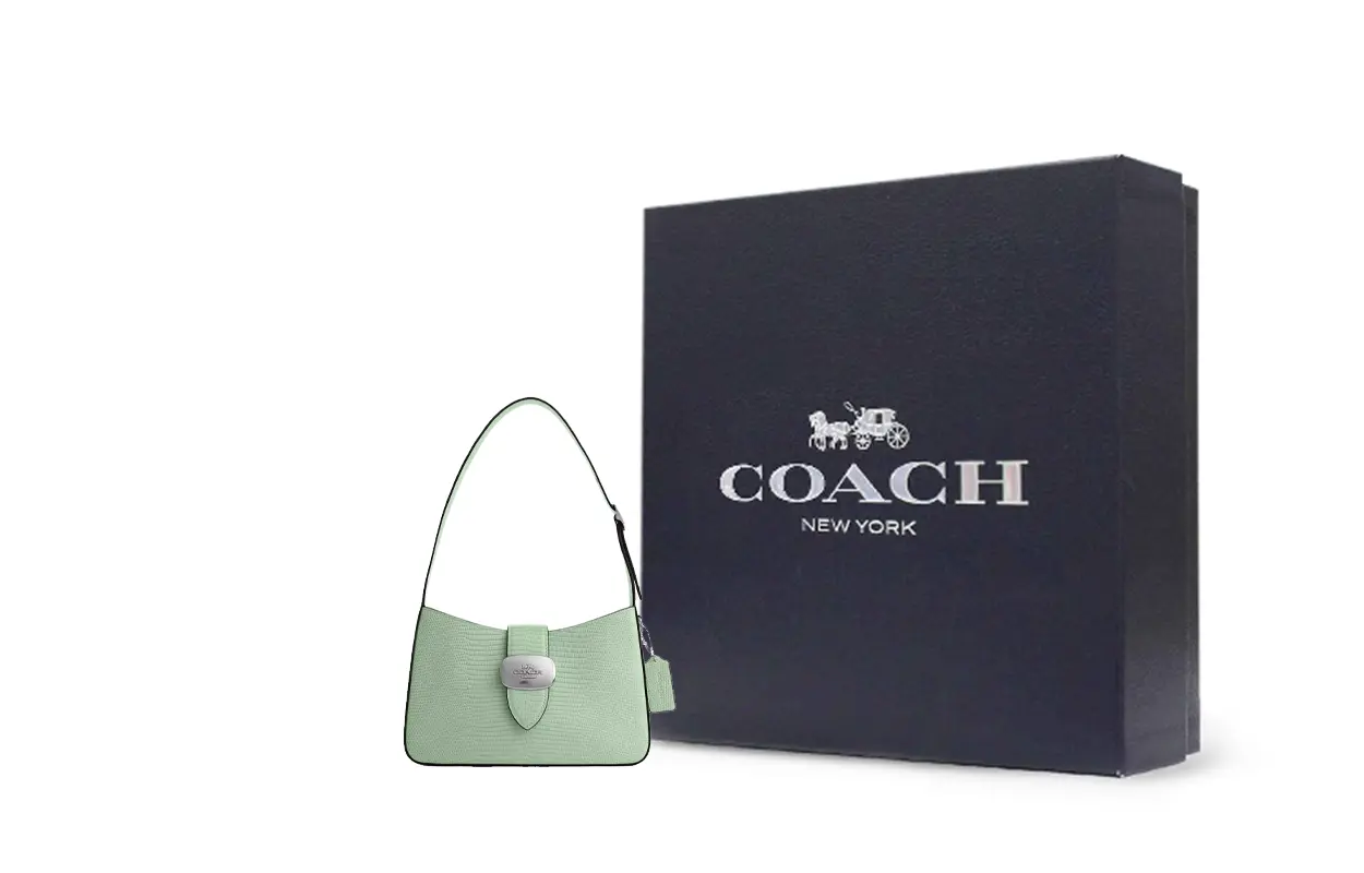 COACH Сумка через плечо из тисненой кожи
COACH Сумка через плечо из тисненой кожи