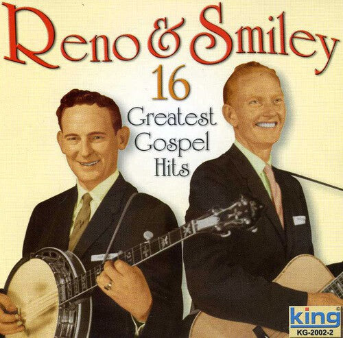 CD диск Reno & Smiley: 16 Greatest Gospel Hits
CD диск Reno & Smiley: 16 Greatest Gospel Hits