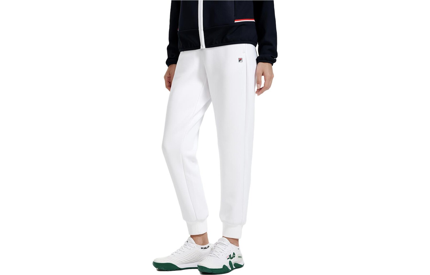 Трикотажные спортивные штаны женские белые Fila
Трикотажные спортивные штаны женские белые Fila