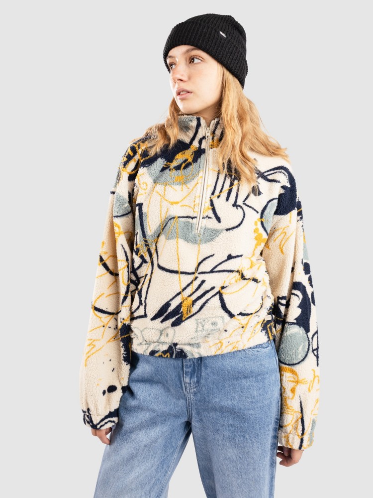 Толстовка Iriedaily Arkta Teddy Troyer Sweatjacke, offwhite
Толстовка Iriedaily Arkta Teddy Troyer Sweatjacke, offwhite