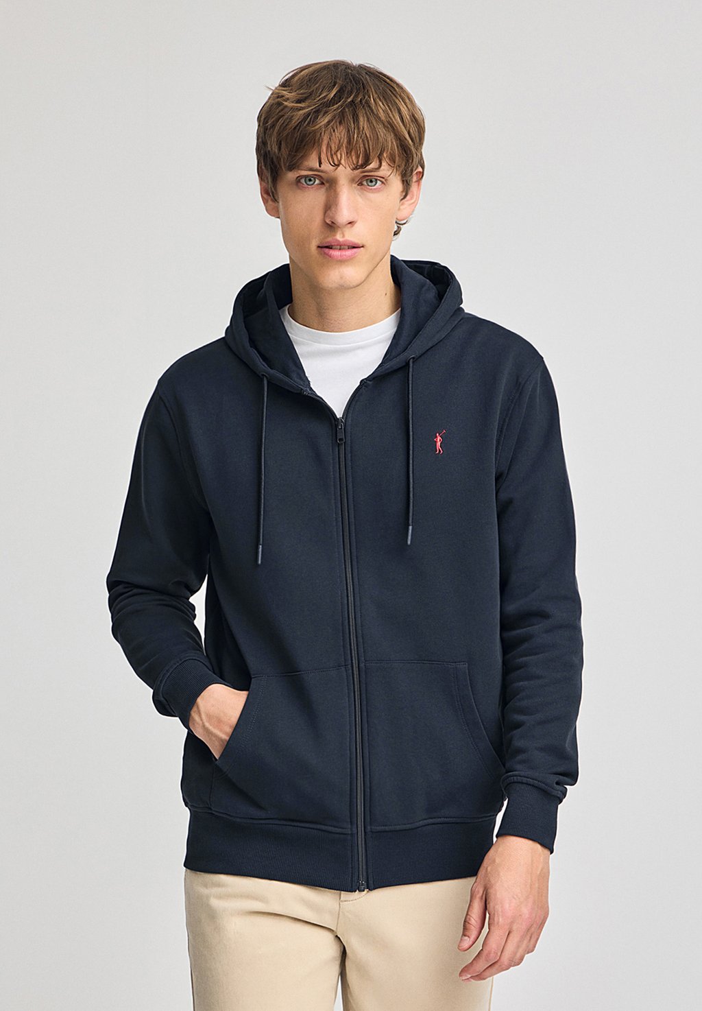 Толстовка на молнии KANGAROO ZIPPER RIGBY GO Polo Club, синий 
Толстовка на молнии KANGAROO ZIPPER RIGBY GO Polo Club, синий