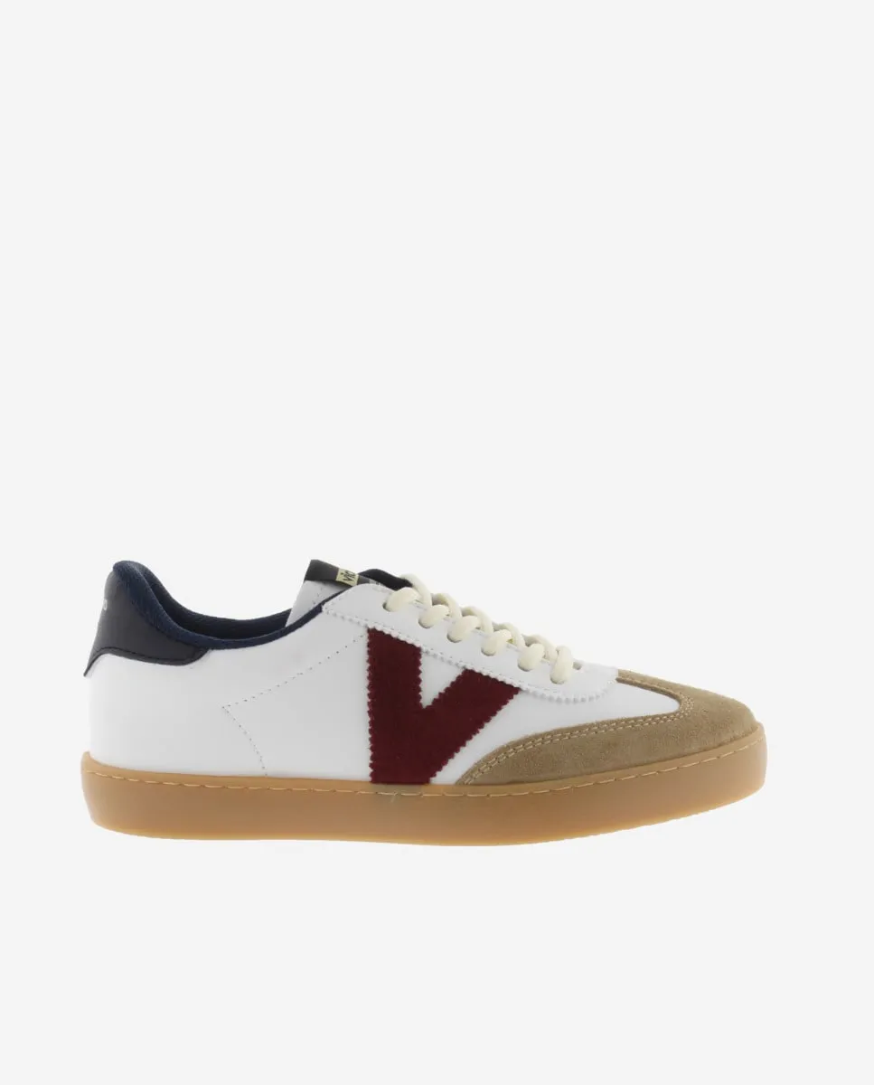 Унисекс спортивные кроссовки с замшевым носком и карамельной подошвой Victoria, белый
Унисекс спортивные кроссовки с замшевым носком и карамельной подошвой Victoria, белый