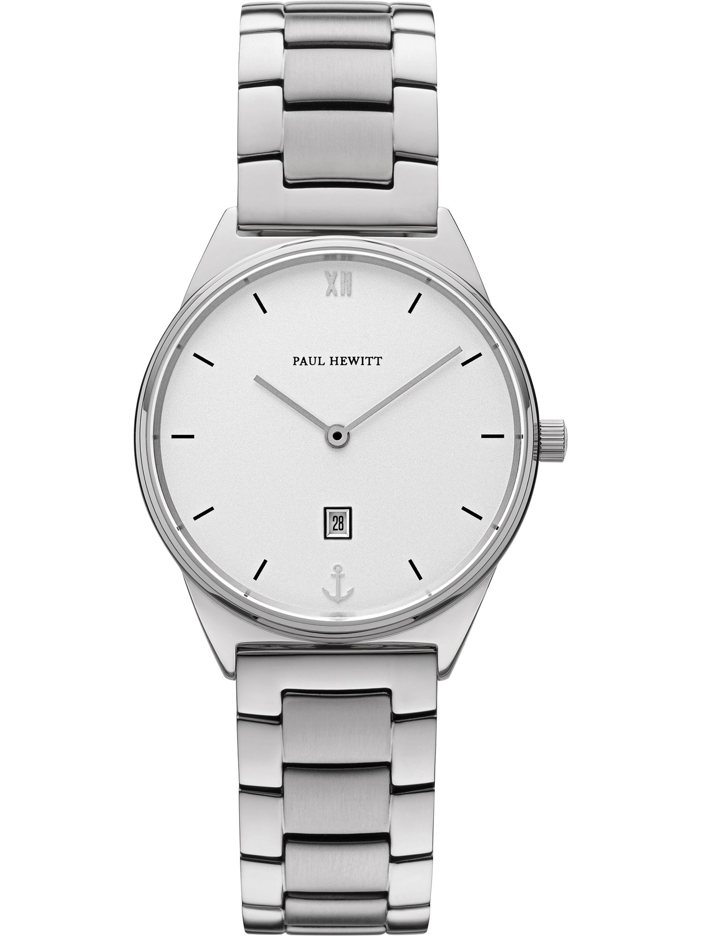 Paul Hewitt Серебряные аналоговые часы
Paul Hewitt Серебряные аналоговые часы