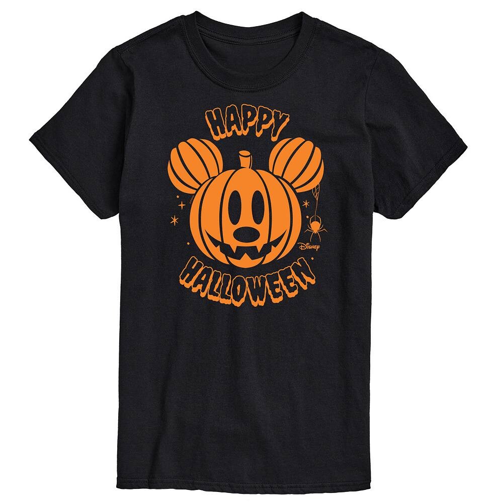 Мужская футболка Disney's Mickey Mouse с рисунком тыквы, черный
Мужская футболка Disney's Mickey Mouse с рисунком тыквы, черный