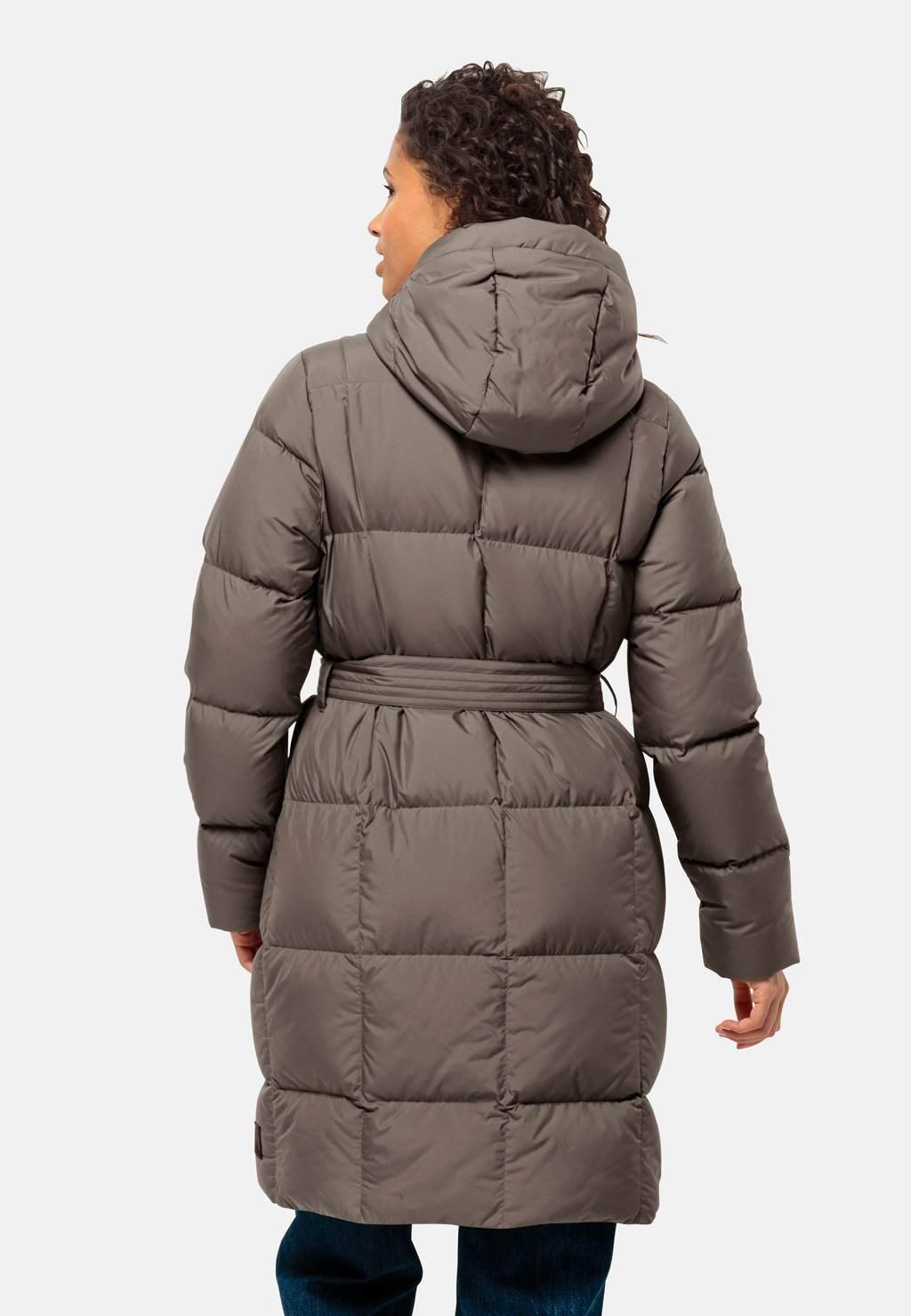 Пуховое пальто Jack Wolfskin, коричневый
Пуховое пальто Jack Wolfskin, коричневый