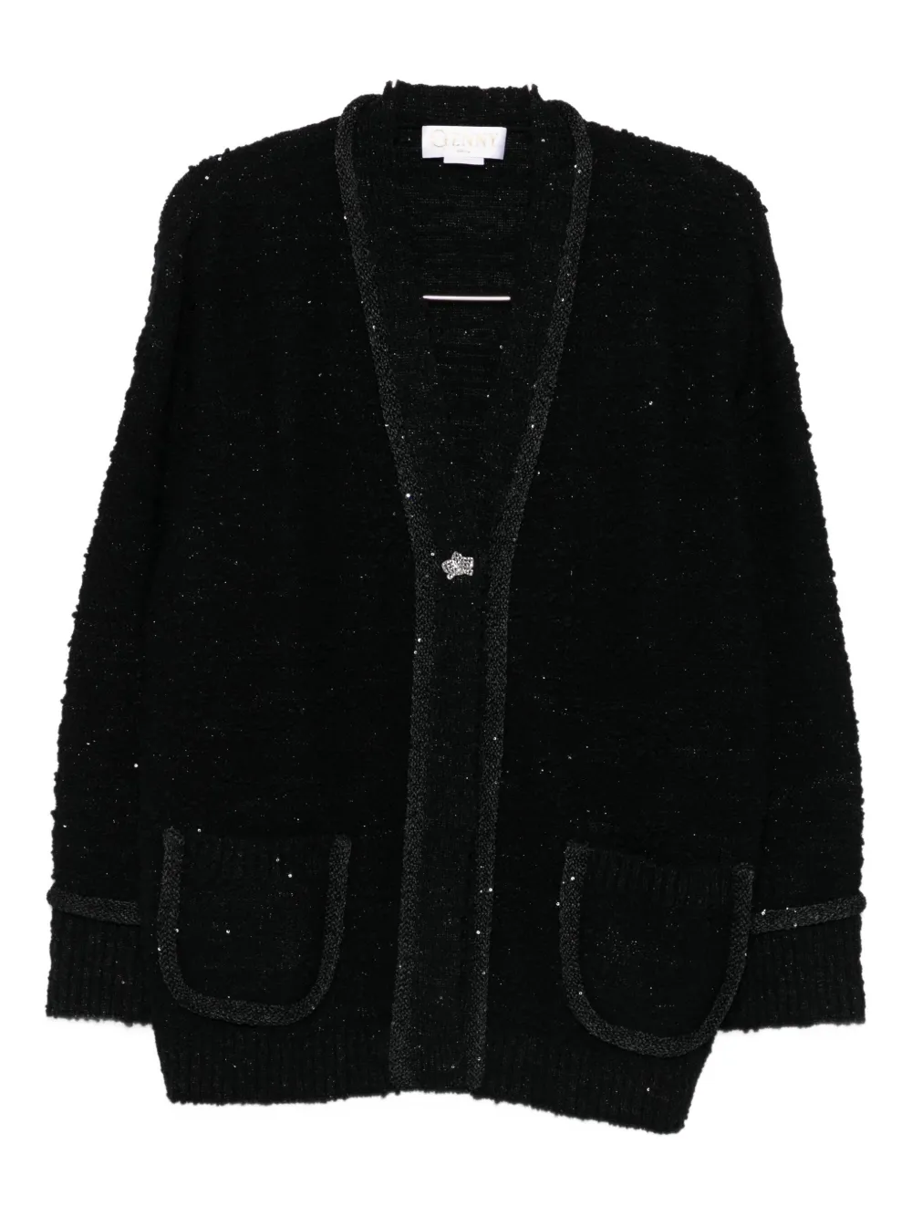 Кардиган с пайетками Genny, черный
Кардиган с пайетками Genny, черный