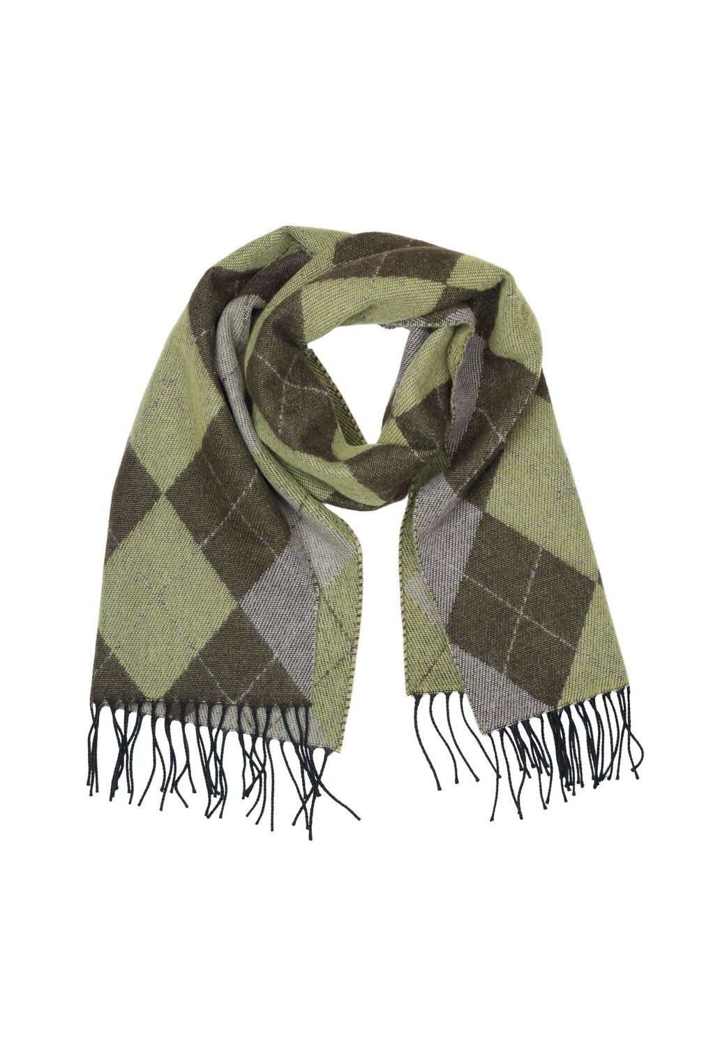 Итальянский шарф Аргайл мягкий и теплый Collezione alessandro, хаки
Итальянский шарф Аргайл мягкий и теплый Collezione alessandro, хаки