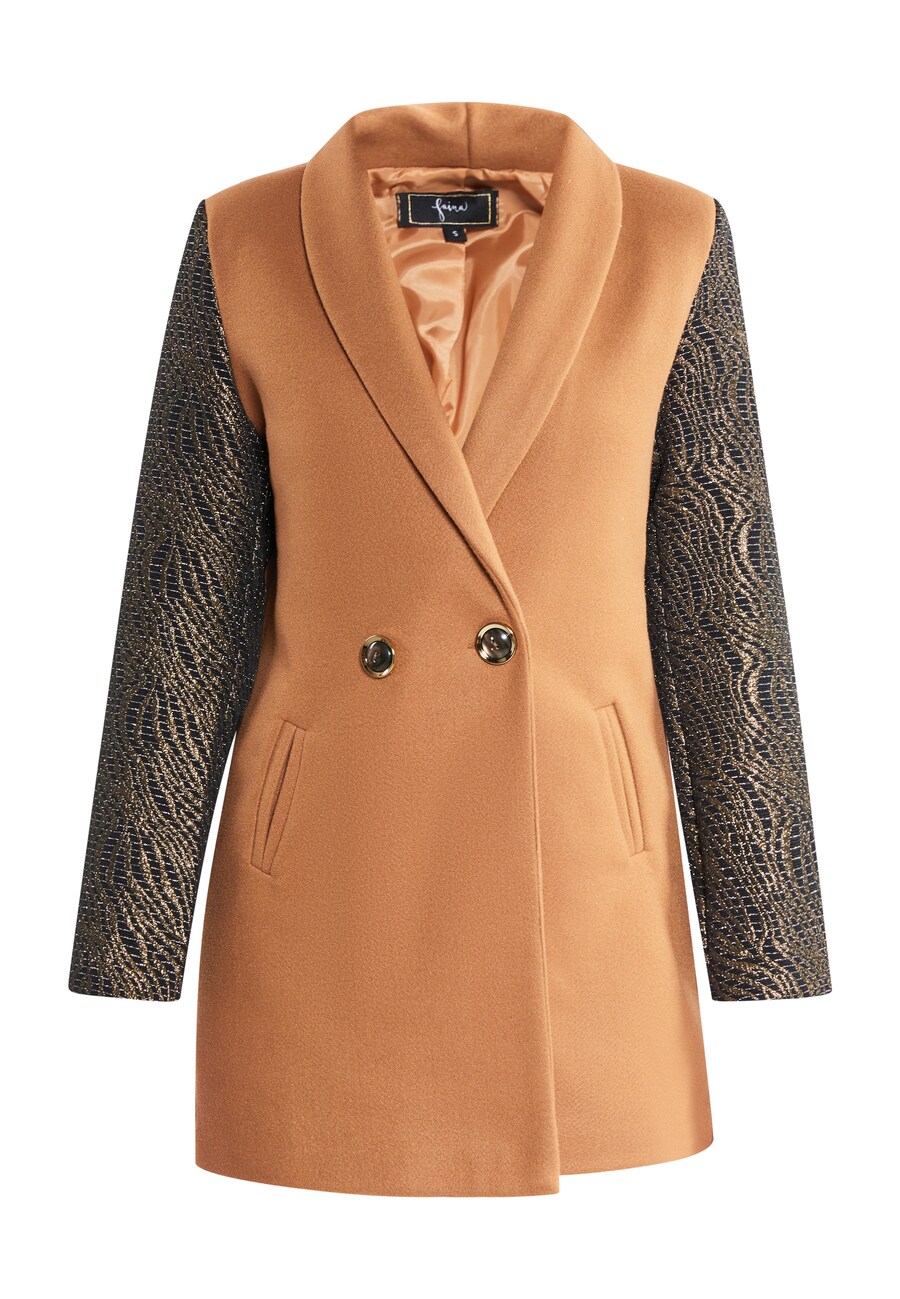 Пальто межсезонное faina, коричневый
Пальто межсезонное faina, коричневый