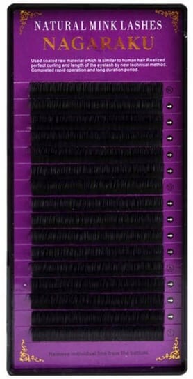 Ресницы Nagaraku Mink D 0.03 11мм, 16 полосок Project Lashes 
Ресницы Nagaraku Mink D 0.03 11мм, 16 полосок Project Lashes