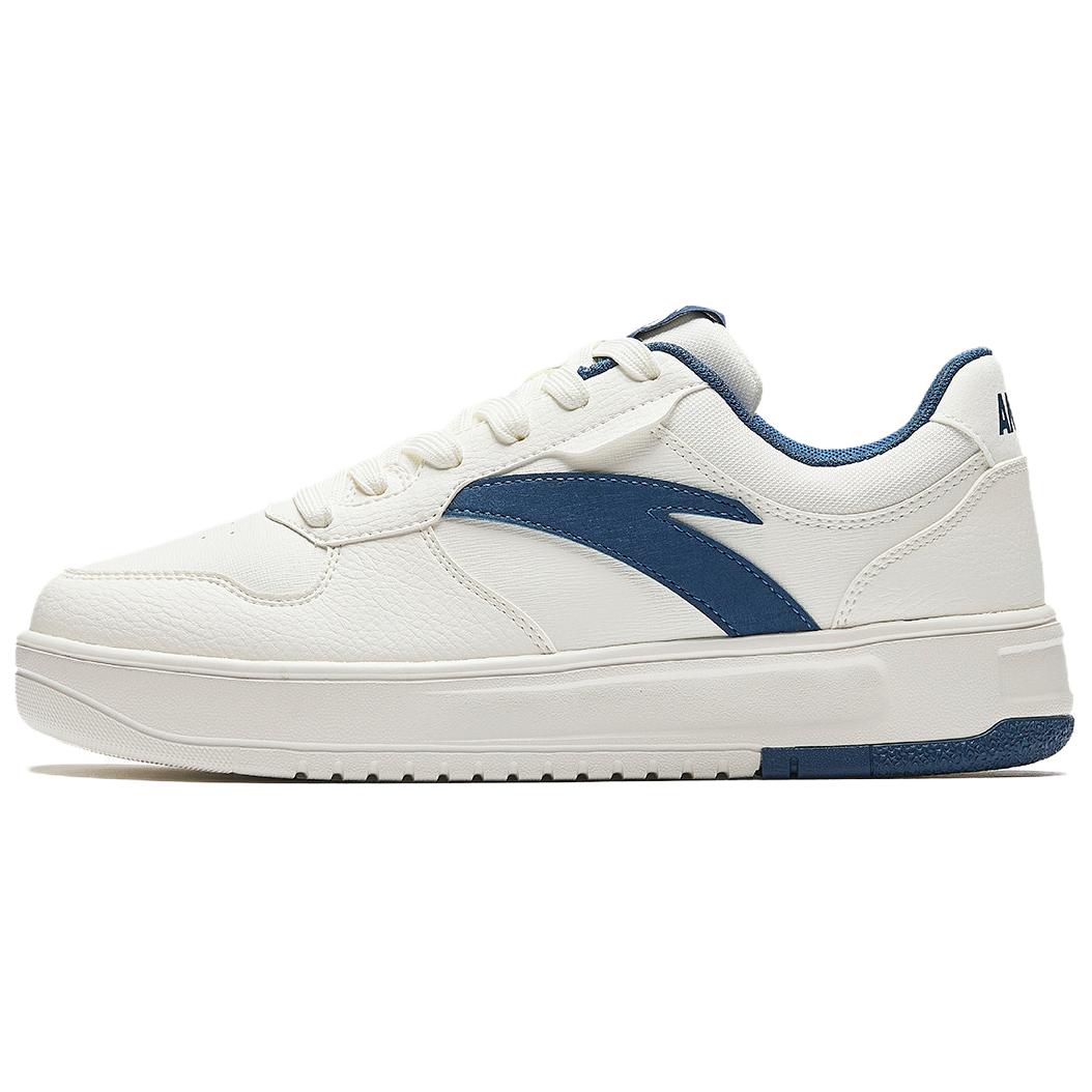 Anta Slip-Resistant Cushioning Low-Top Мужские скейтборд кроссовки Белый Синий, Слоновая Кость/Темно-голубой
Anta Slip-Resistant Cushioning Low-Top Мужские скейтборд кроссовки Белый Синий, Слоновая Кость/Темно-голубой