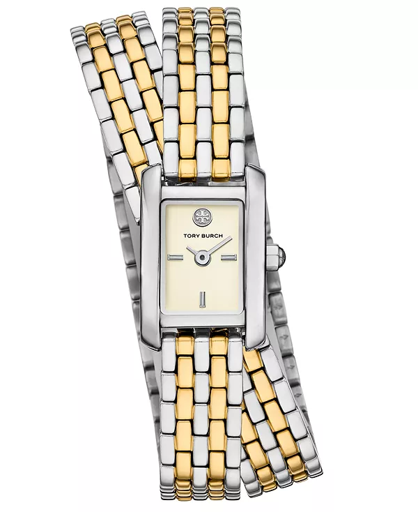 Женские часы Eleanor из нержавеющей стали с двухцветным браслетом, 20 мм Tory Burch, multicolor
Женские часы Eleanor из нержавеющей стали с двухцветным браслетом, 20 мм Tory Burch, multicolor