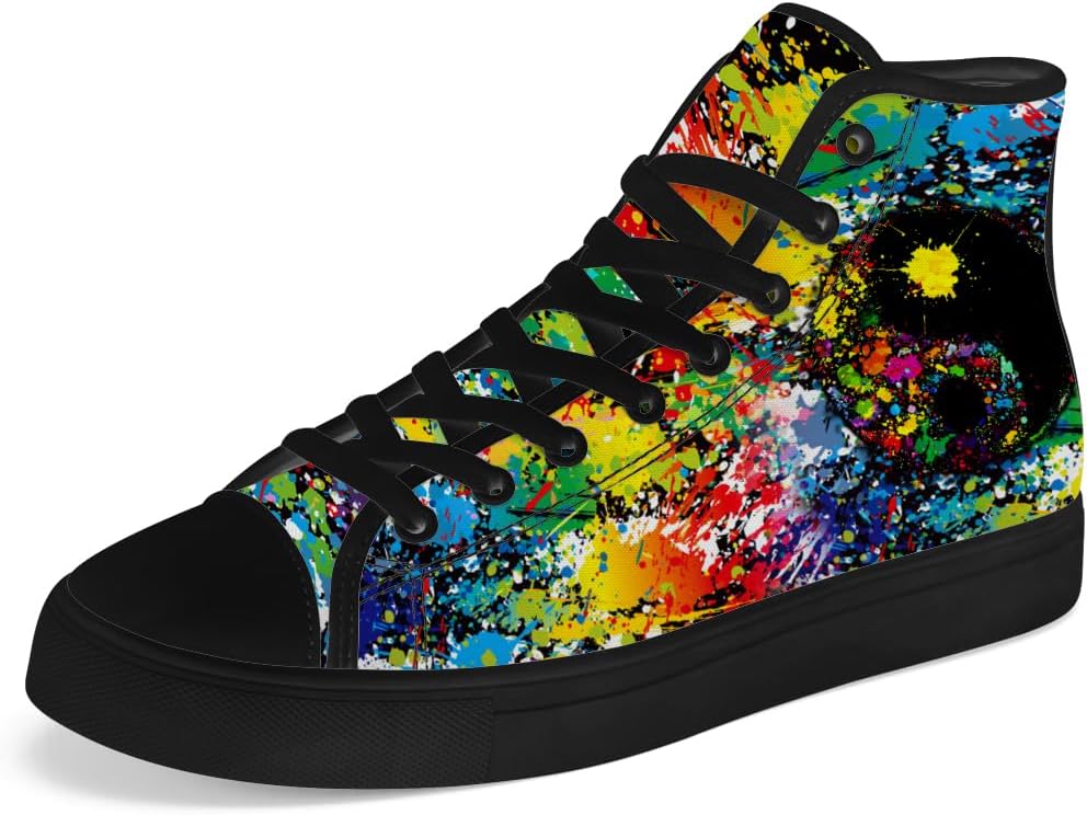 Кеды на высокой подошве Yin и Yang, кроссовки на высокой подошве с шнуровкой, повседневная обувь, подарок для мужчин и женщин Chebing, 614 Multicolor
Кеды на высокой подошве Yin и Yang, кроссовки на высокой подошве с шнуровкой, повседневная обувь, подарок для мужчин и женщин Chebing, 614 Multicolor