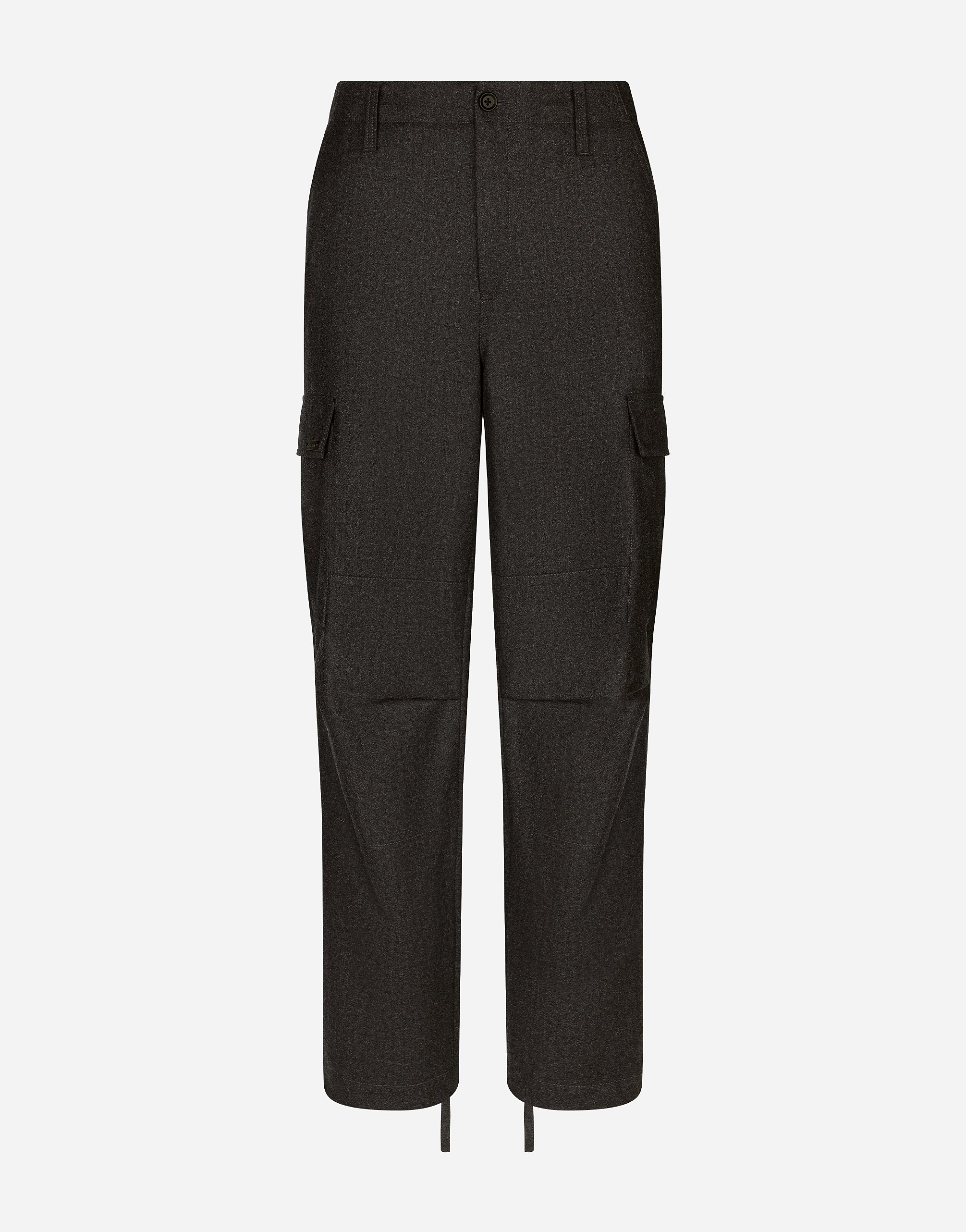 Фланелевые брюки карго Dolce & Gabbana, серый
Фланелевые брюки карго Dolce & Gabbana, серый