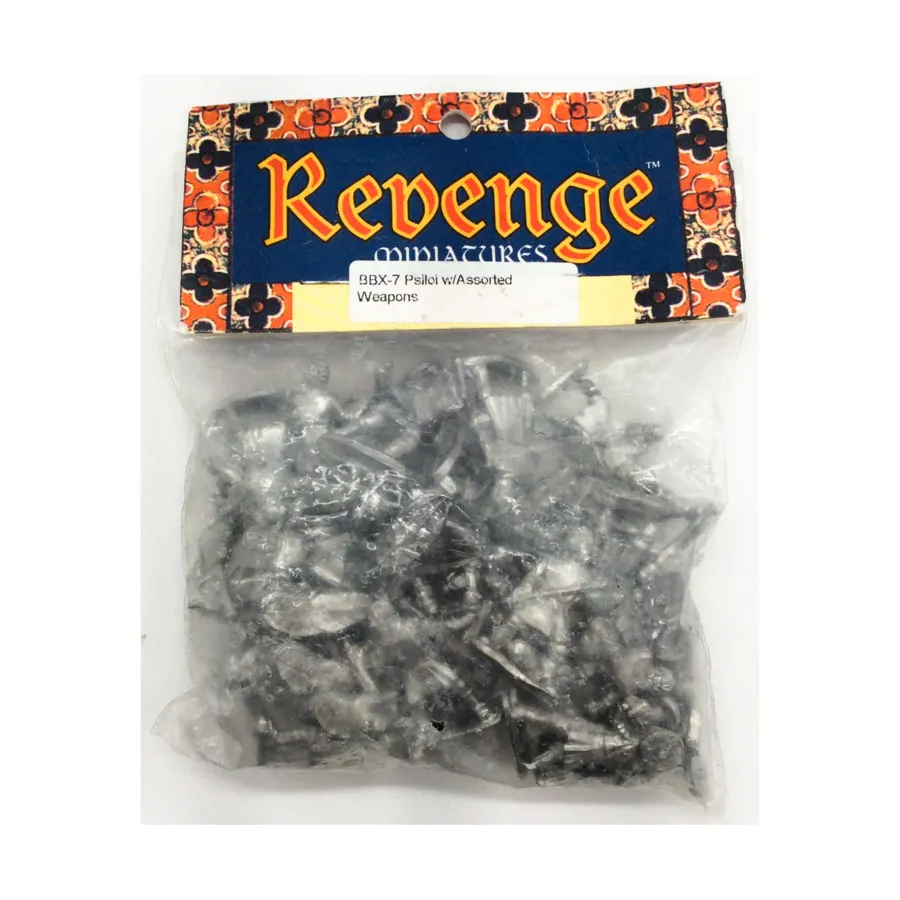 Псилои с разнообразным оружием, Revenge Miniatures (25mm) 
Псилои с разнообразным оружием, Revenge Miniatures (25mm)