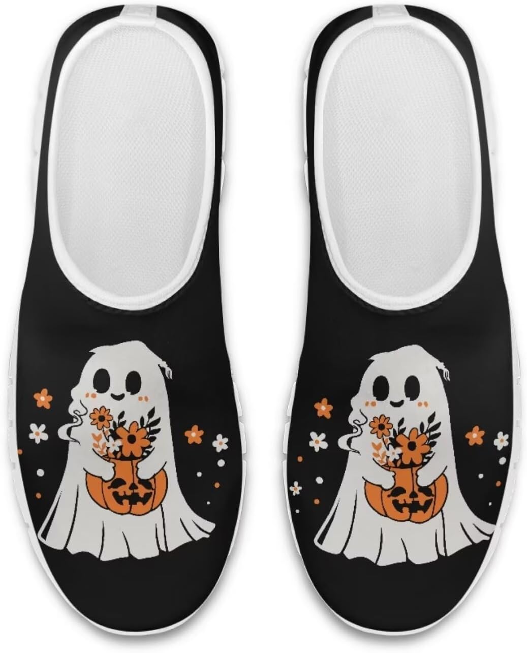 Кроссовки Belidome Slip On Clipper для женщин и мужчин, прогулочные сетчатые кеды с мягкой нескользящей подошвой, Cute Ghost
Кроссовки Belidome Slip On Clipper для женщин и мужчин, прогулочные сетчатые кеды с мягкой нескользящей подошвой, Cute Ghost