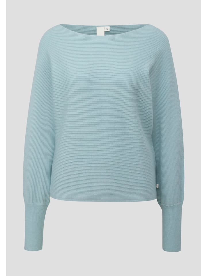 QS Вязаный свитер цвета 6103_светло-бирюзовый
QS Вязаный свитер цвета 6103_светло-бирюзовый