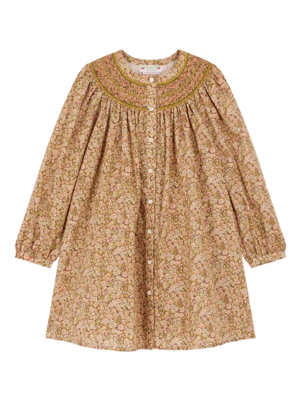 Платье с цветочным принтом Bonpoint, желтый
Платье с цветочным принтом Bonpoint, желтый