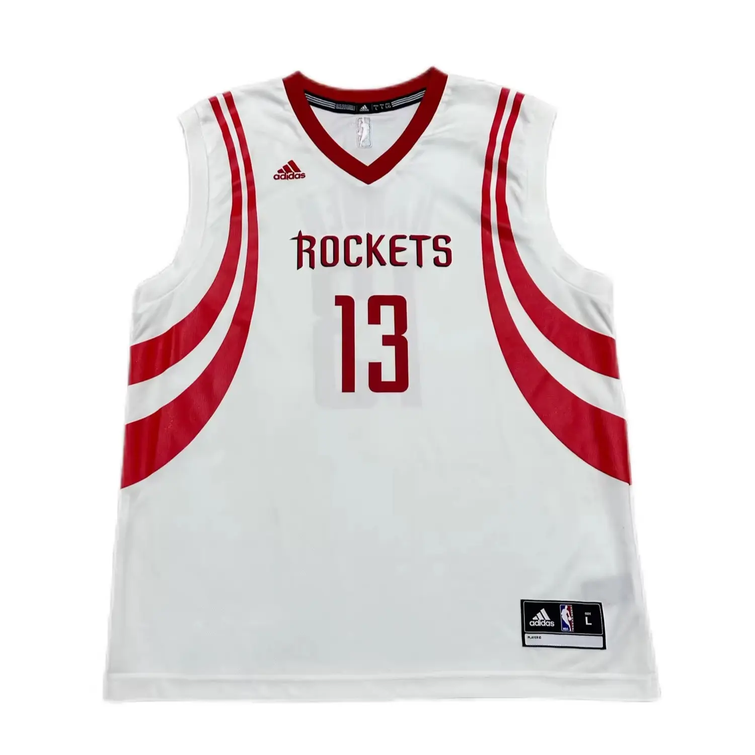 Adidas Футболка баскетбольная NBA Houston Rockets Harden унисекс white
Adidas Футболка баскетбольная NBA Houston Rockets Harden унисекс white