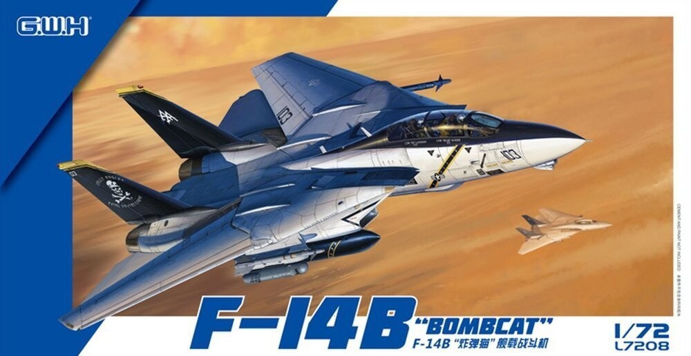 Great Wall Hobby L7208 F-14B Bombcat 1/72 Inna marka
Great Wall Hobby L7208 F-14B Bombcat 1/72 Inna marka