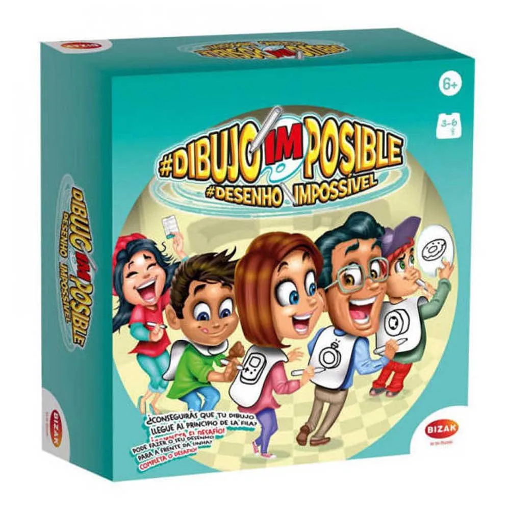 Настольная игра Bizak Dibujo Imposible Adivina Qué Pinto, золотой
Настольная игра Bizak Dibujo Imposible Adivina Qué Pinto, золотой