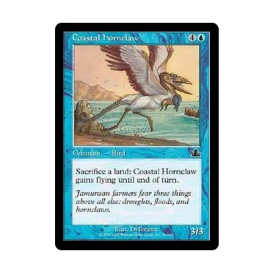 CCG Прибрежный роговой коготь (C) (фольга), MTG - Prophecy
CCG Прибрежный роговой коготь (C) (фольга), MTG - Prophecy