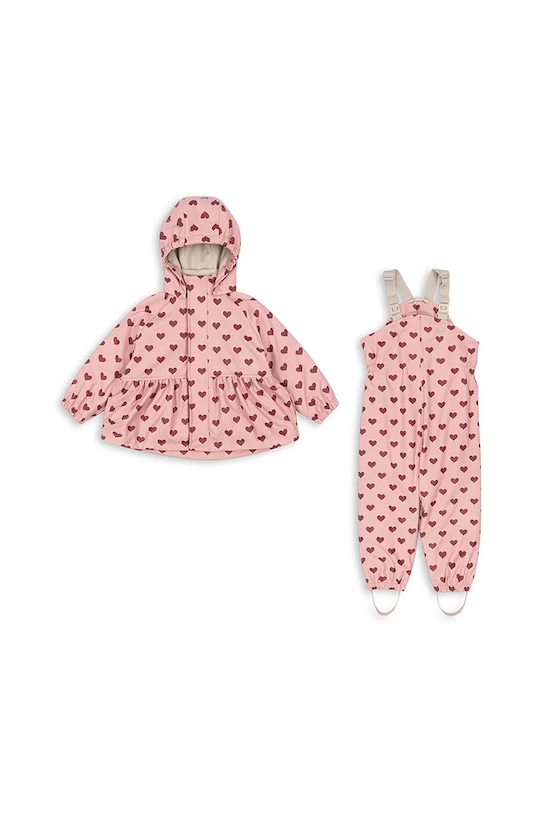 Детский комбинезон и куртка Rainy Palme Set Konges Sløjd, розовый
Детский комбинезон и куртка Rainy Palme Set Konges Sløjd, розовый